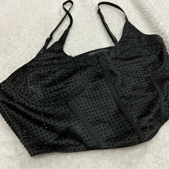 Pacsun one shoulder sparkle top - Picture 2 of 4